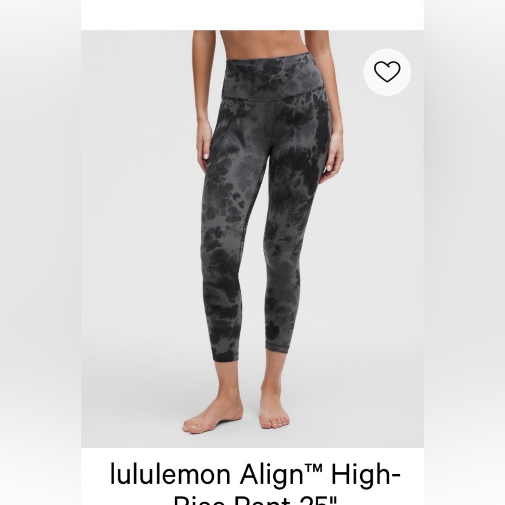 Lululemon diamond dye align leggings size 12